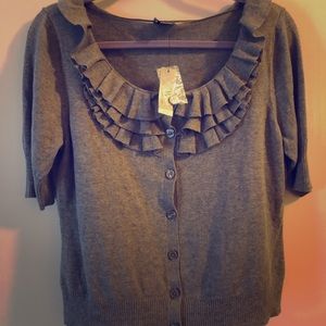NWT Worthington Grey Cardigan